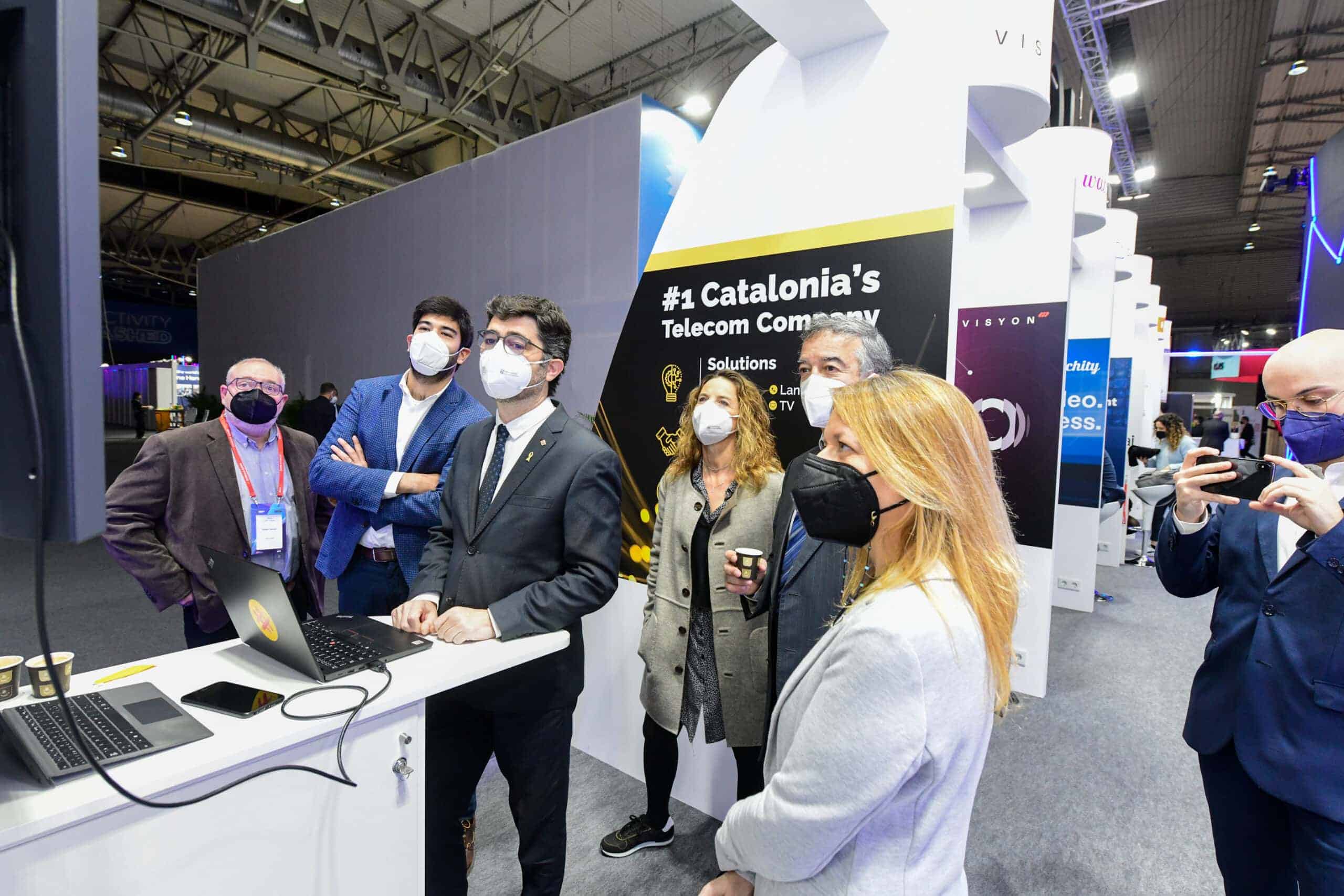 La Laia al Mobile World Congress|Jordi Puigneró